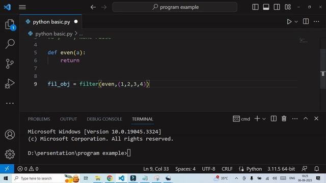 Python for Beginners in Hindi 2024 | Chapter 19: Filter() Function in Python #pythontutorial #pytho смотреть онлайн