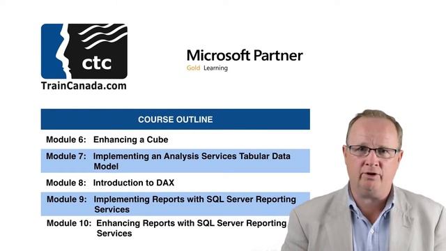 Implementing Data Models and Reports with Microsoft SQL Server - 20466 смотреть онлайн