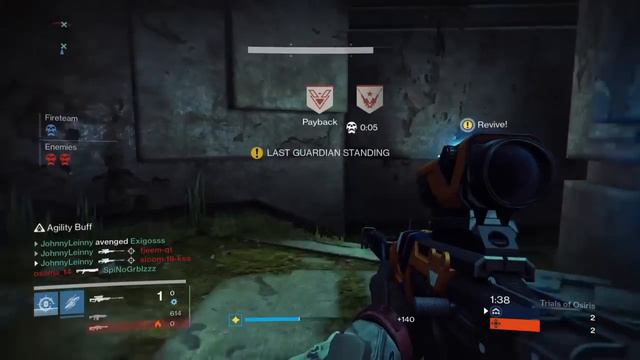 Destiny. Тактика Trials Of Osiris. Карта Pantheon смотреть онлайн