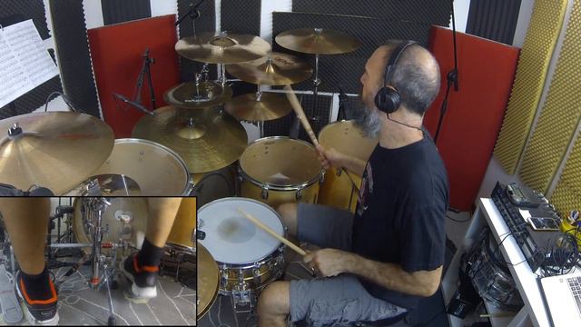 In Flames - The Jester Race - Bjorn Gelotte Drum Cover by Edo Sala with Drum Charts смотреть онлайн