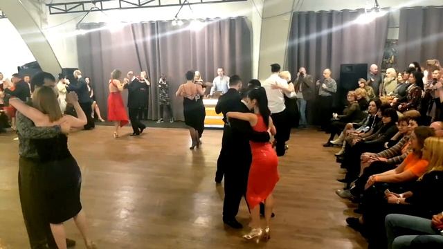 Презентация танго школ Киева 2019-02-03 Tango (Osvaldo Pugliese - Gallo ciego) смотреть онлайн