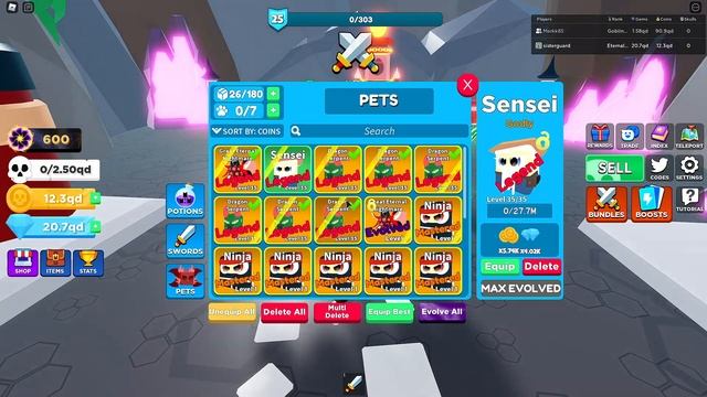Ninja Caves Update for Combat Rift New Zone Weapons Code Pets смотреть онлайн