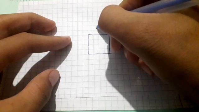 Как нарисовать кубик 3Д | 3D смотреть онлайн