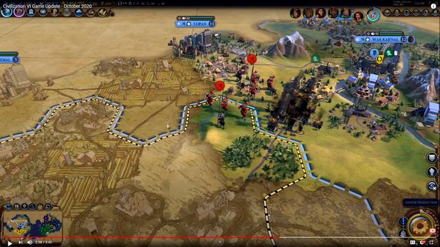 Civilization VI October Update First Impressions! смотреть онлайн