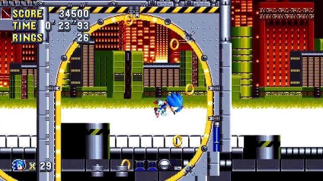Modern Sonic in Lost Valley and Forces Chemical Plant - Sonic Mania Mod Showcase смотреть онлайн