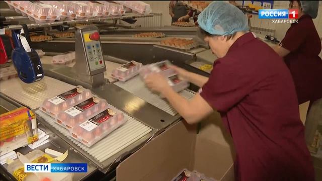 Смотрите в 21:09. Рост цены куриного яйца зафиксировали в Минпромторге Хабаровского края смотреть онлайн
