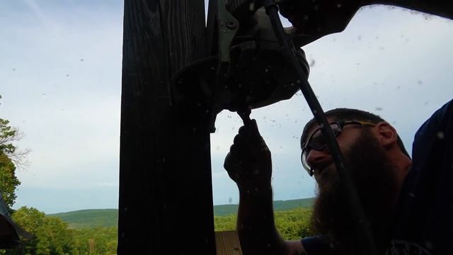 Building Our POST And BEAM Roof смотреть онлайн