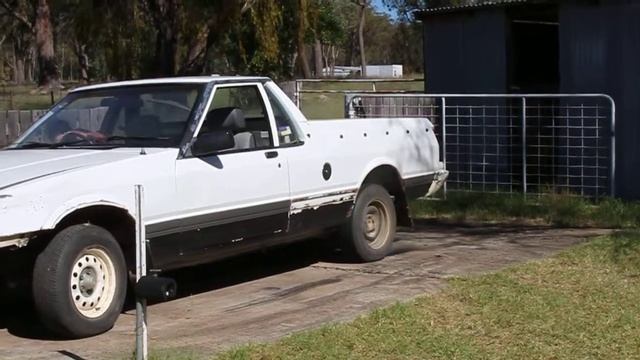 XF Falcon ute burnout смотреть онлайн