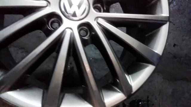 Порошковая покраска дисков под завод. самый крутой графит(ган металл) Gun Metall. Киев-Вишневое