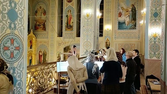 "Утверди Боже...", "Великого господина ..." (многолетие). Регент Екатерина Артюхова. смотреть онлайн