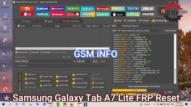 Samsung Galaxy Tab A7 Lite│SM-T225N│FRP RESET│DEAD BOOT REPAIR SOLUTION│READ CLEAN RPMB│USB│GSM iNF смотреть онлайн