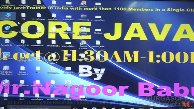 Advance Java Training | Second Approach to prepare servlets by using GenericServlets by NagoorBabu смотреть онлайн