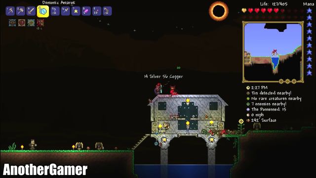 Python Plays Terraria || New Solar Eclipse & The Luck Returns! || Terraria 1.3 PC Let's Play [#23] смотреть онлайн