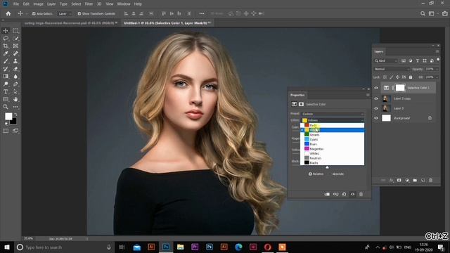 How to Replace Color in Photoshop CC 2020 | Adjust Color Selectively 2020 In Hindi .. смотреть онлайн