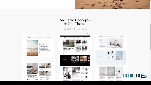 Once - Clean amp Elegant WordPress Blog Theme смотреть онлайн