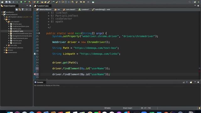 Locators in Selenium WebDriver смотреть онлайн