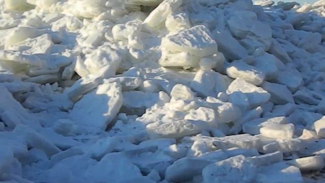 Последствия зимнего шторма в Финском Заливе. winter storm in the Gulf of Finland. смотреть онлайн