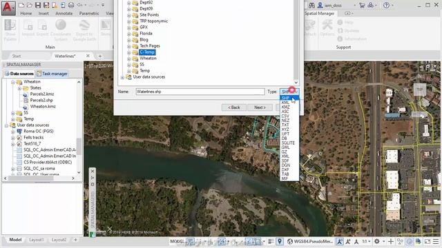Transfer geodata between AutoCAD and AutoCAD Map - Spatial Manager Blog смотреть онлайн