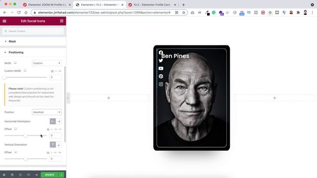 Amazing Elementor ZOOM IN Profile Card Effect | WordPress Elementor Pro Tutorial | Elementor Tricks смотреть онлайн