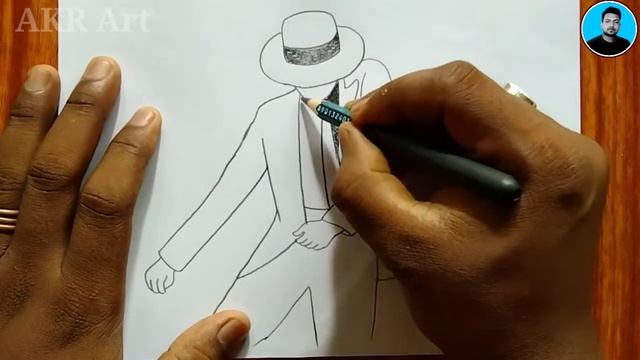 How To Draw Michael Jackson Easy Step By Step For Beginners / Michael Jackson Drawing Step By Step