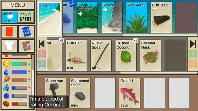 Card Survival: Tropical Island, Ep3, Day8: We build a Bed. What pain? Where is my Kava Drink.. смотреть онлайн