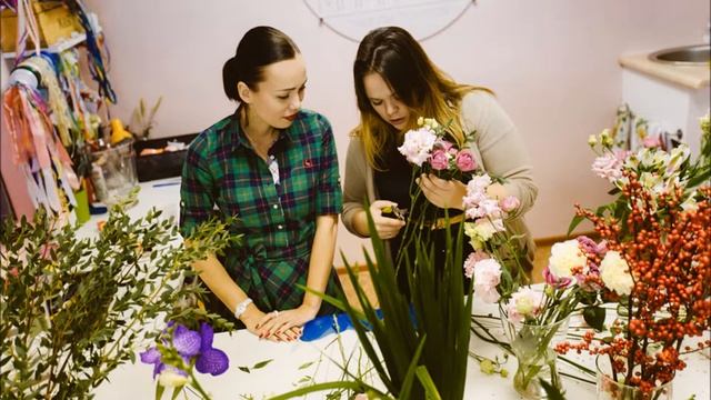 Отзыв о школе флористики Марина Акилова-Елина