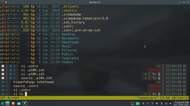 Linux DEVENV 05 - ติดตั้ง Theme และ Plugin ใน zsh (Pimp Your Terminal!) смотреть онлайн