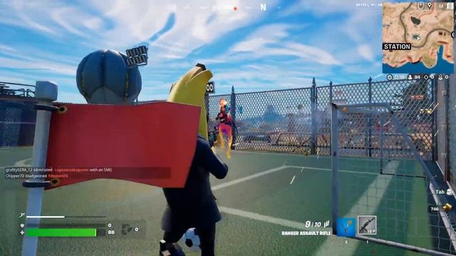 Score a Goal in 2 Different Matches - Fortnite Football Frenzy Quest смотреть онлайн