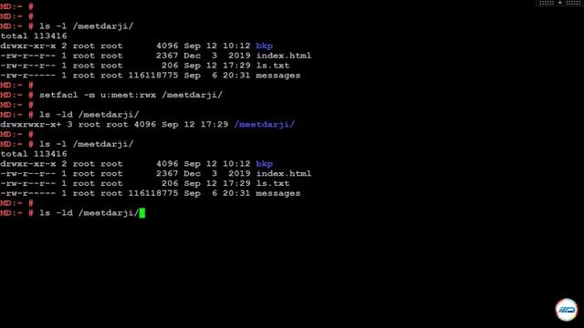 ACL File Permissions in Linux || Access Control List in Linux смотреть онлайн