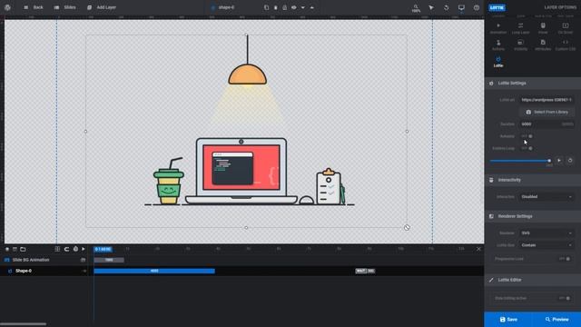 Slider Revolution 6 - Lottie Extra Settings смотреть онлайн