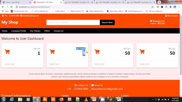 e-Commerce Website in Codeigniter part-42 смотреть онлайн