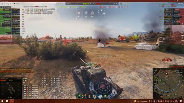 Бой на танке Kranvagn 10 уровня / Карта степи - Самый эпический бой в ворд оф танк смотреть онлайн