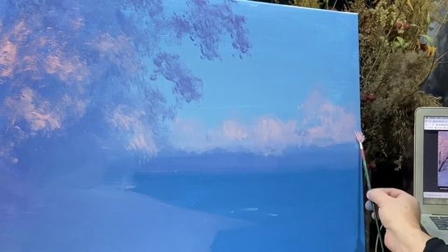 как нарисовать деревья в снегу смотреть онлайн