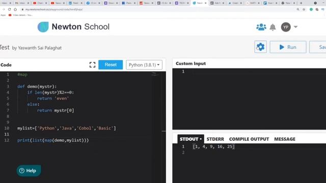 Implementing Map & Filter | Python Telugu Tutorial смотреть онлайн