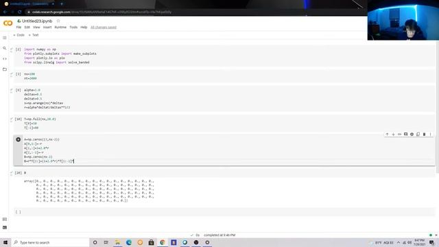 Implementing The Crank-Nicolson Method into Python смотреть онлайн