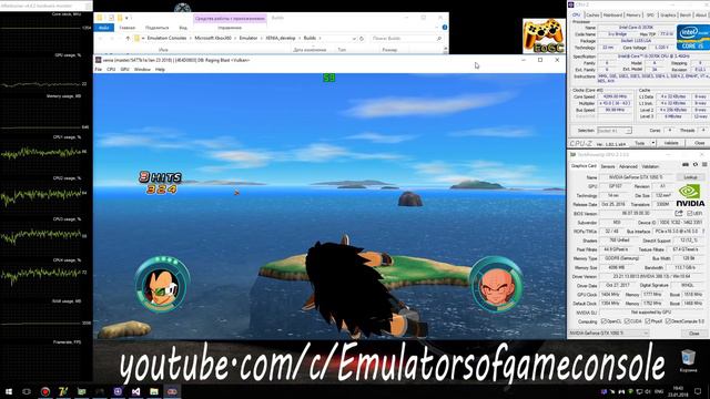 XENIA Xbox 360 Emulator - Dragon Ball: Raging Blast (Ingame) Vulkan #5 смотреть онлайн