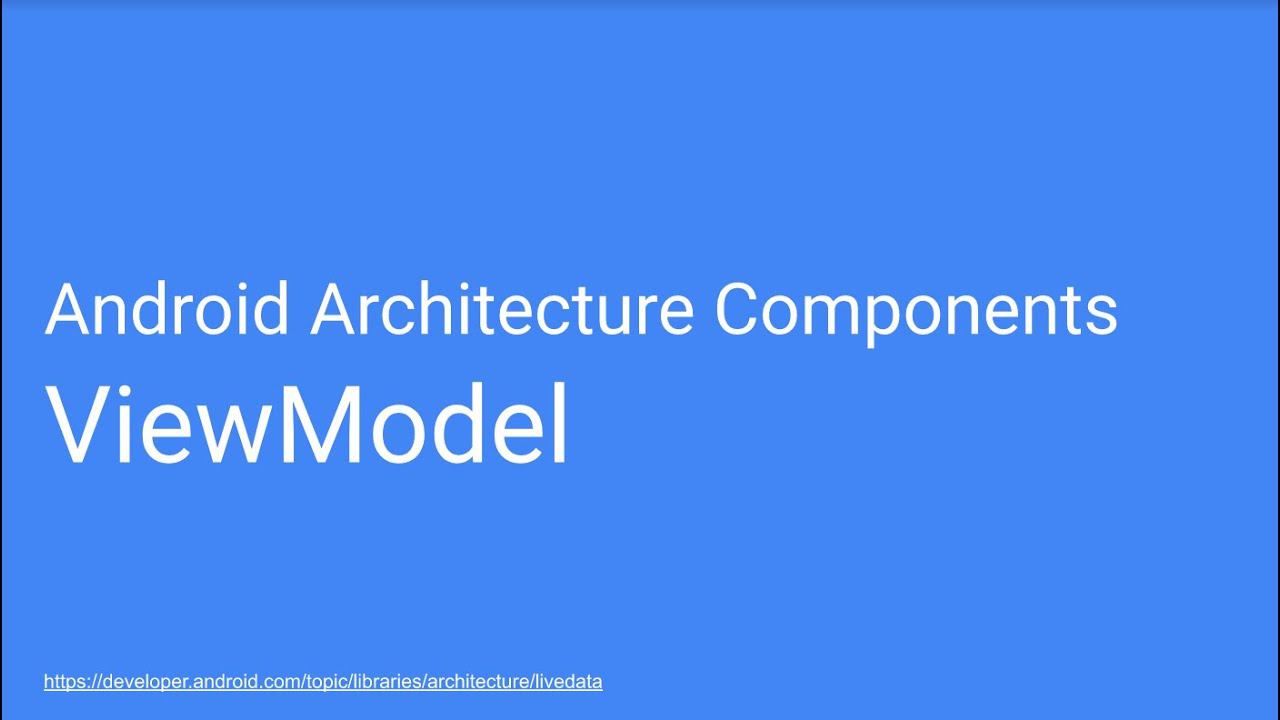 Шаблон MVVM по-простому. ViewModel. AndroidViewModel. AndroidViewModelFactory смотреть онлайн