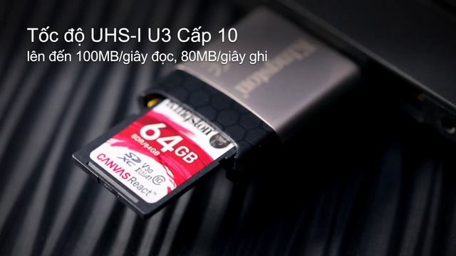 Thẻ SD UHS-I Cấp 10 - Canvas React - Công Nghệ Kingston смотреть онлайн