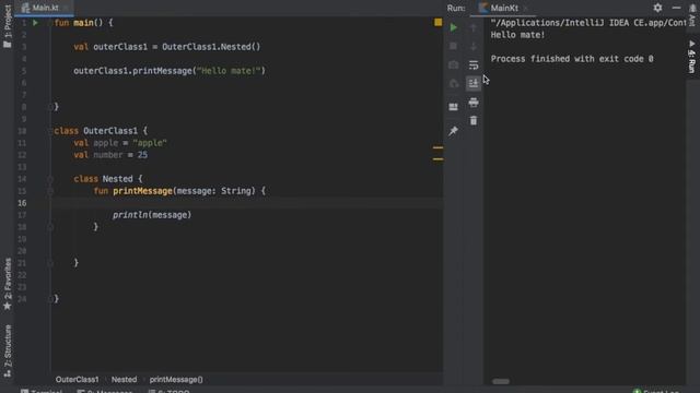 Learn Kotlin for Android: Nested & Inner Classes (Lesson 21) смотреть онлайн