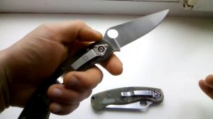 Spyderco Military оригинал и реплика,сравнение .