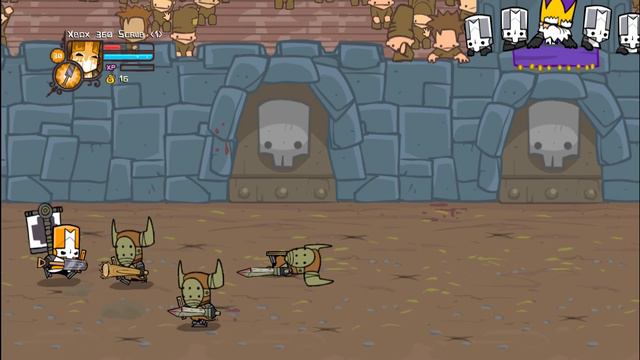 Castle Crashers multiplayer arenas in solo смотреть онлайн
