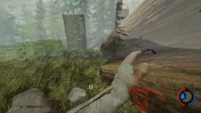 The Forest - How to build a Defensive Wall Gate смотреть онлайн