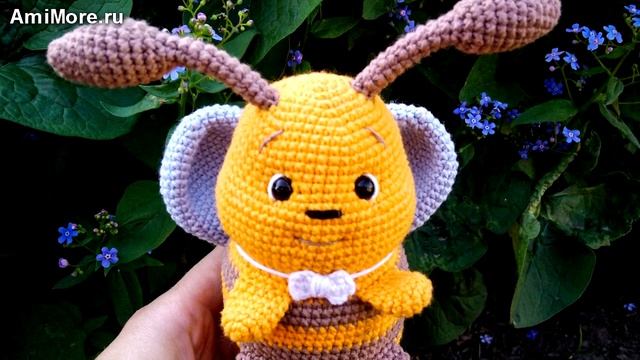 Амигуруми: схема Пчелёнок Луи. Игрушки вязаные крючком - Free crochet patterns. смотреть онлайн