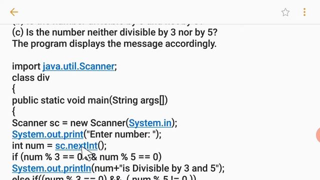 java program for divisibility by 3 and 5 смотреть онлайн