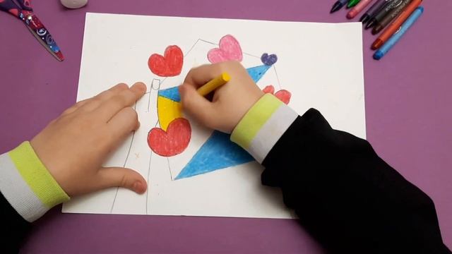 как нарисовать открытку смотреть онлайн