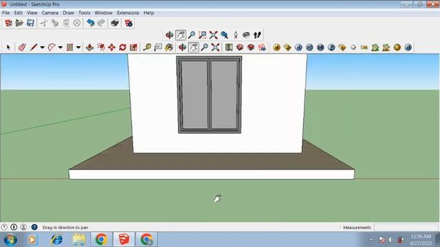 Realistic Window in Sketch Up with Vray 2.0 Part 2 смотреть онлайн