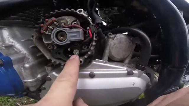 Замена реле регулятора РР yamaha XJ900S смотреть онлайн