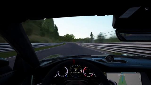 Porsche 991 GT3 (992) - Touristenfahrten 6:00AM - 4K смотреть онлайн