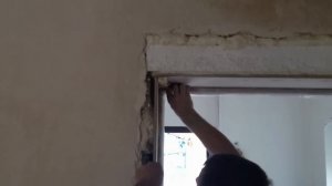 монтаж дверных откосов из гипсокартона