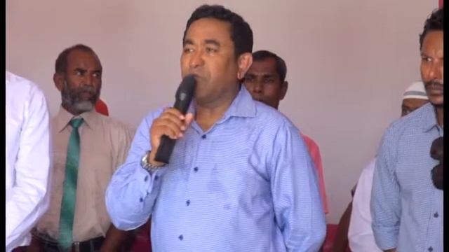 President visits Goidhoo Island of Baa Atoll смотреть онлайн